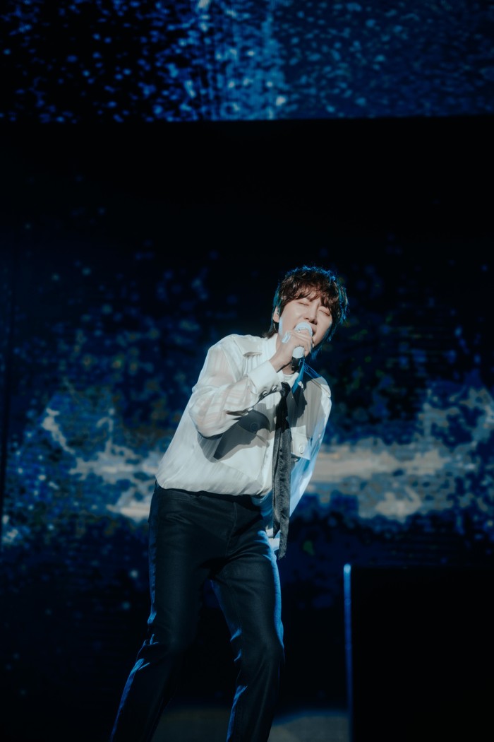Kyuhyun Super Junior menggelar konser 2024 KYUHYUN ASIA TOUR 'Restart' Jakarta pada Sabtu (18/5/2024), di Tennis Indoor Senayan, Jakarta Pusat.