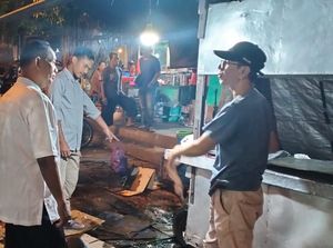 Begini Kondisi Bapak-Balita Tersiram Minyak Panas Warung Gorengan