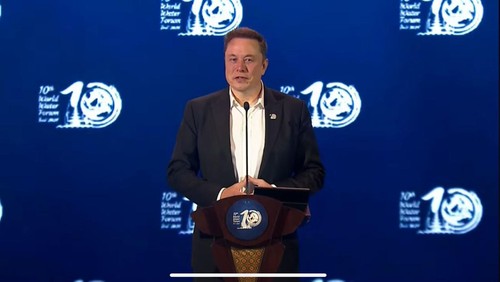 CEO Tesla Elon Musk di WWF Bali.