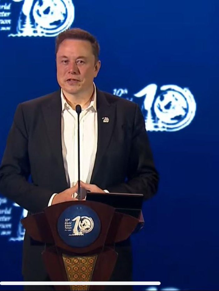 CEO Tesla Elon Musk di WWF Bali.