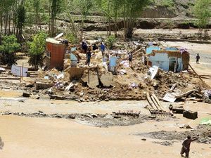 Dampak Kerusakan Akibat Banjir Bandang yang Terjang Afghanistan