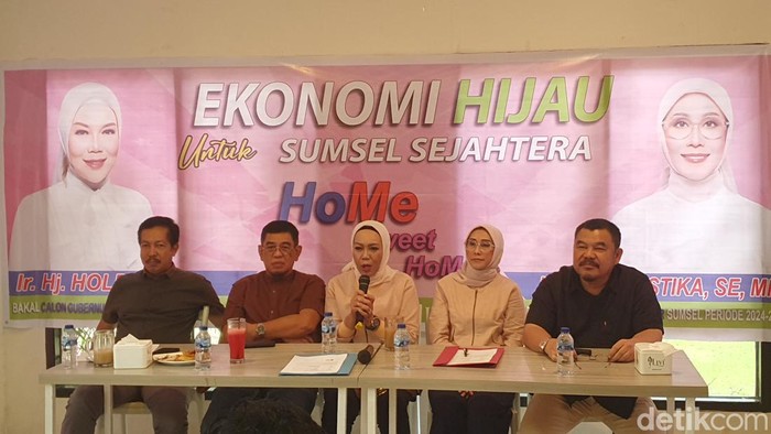 Deklarasi Holda-Meli Mustika (Home) di Pilkada Sumsel.