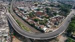 Flyover Ciroyom Bandung yang Baru Beroperasi Kini Ditutup Warga