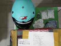 Polisi Gagalkan Pengiriman Paket Helm Berisi Sabu dari Riau ke Masamba