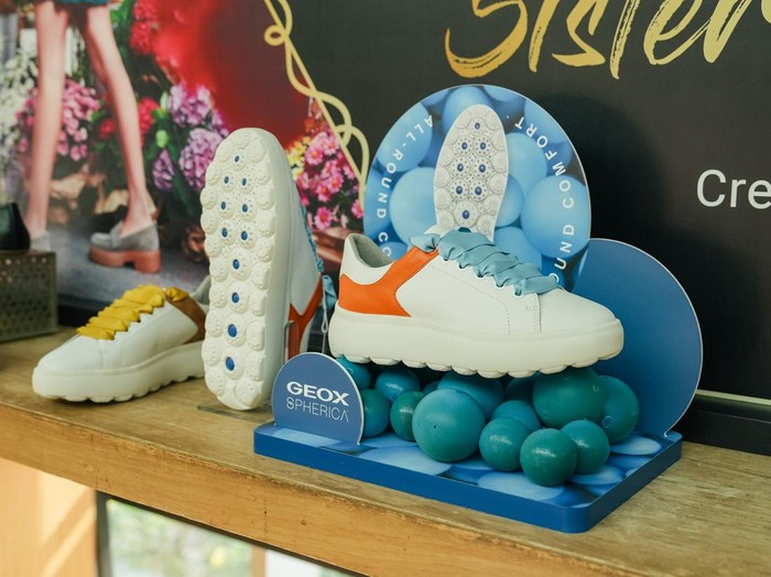 Geox Exclusive Capsule Collection Launch berkolaborasi dengan Penelope dan Monica Cruz.