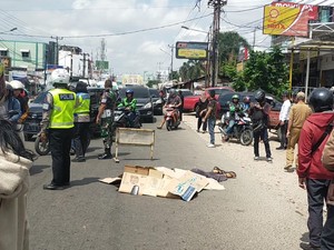 Sederet Kecelakaan Tewaskan Pemotor Akibat Terlindas Truk di Palembang