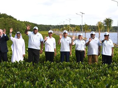 Potret Para Pemimpin Negara di World Water Forum