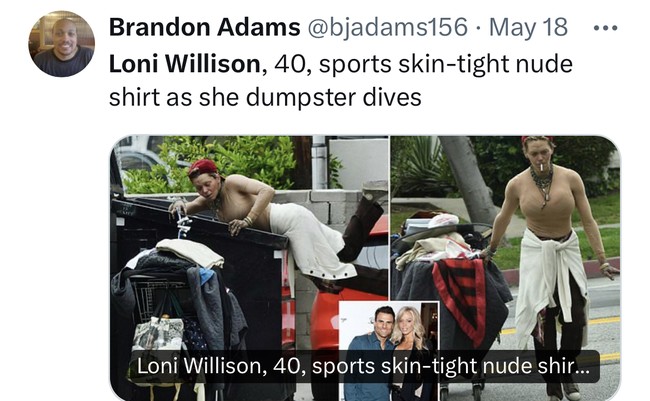 Pernikahan Loni dan Jeremy hanya bertahan kurang dari dua tahun dan berakhir pada 2014 dengan pertengkaran sengit. Ia sempat menuduh sang aktor melakukan kekerasan dalam rumah tangga, meski kasus hukum tidak berlanjut karena ia memilih tidak menekan tuntutan. (Foto: dok. X)