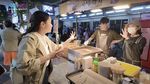 Mashiso! Nagita Slavina Jajan Udang hingga Jagung Bakar di Korea