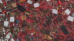Gudang Coca-Cola di Brasil Kebanjiran
