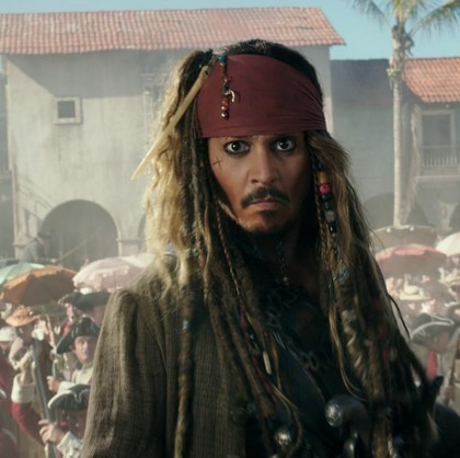 Johnny Deep Dikasih Noren Bergambar Khusus yang Dibuat Eiichiro Oda