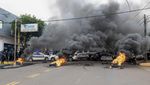 Polisi di Argentina Bakar Ban Saat Demo Tuntut Naik Gaji
