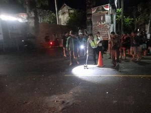 Seorang Pemotor Tewas gegara Tabrak Belakang Truk di Buleleng