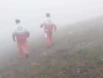 Potret Pencarian Jatuhnya Helikopter Presiden Iran di Daerah Berkabut