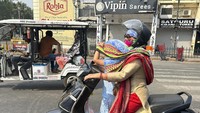 Potret Sebagian Wilayah India Dilanda Panas Ekstrem