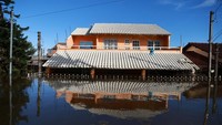 Hujan lebat dan banjir juga melanda Rio Grande do Sul pada bulan September dan November lalu. Ahli meteorologi Katia Valent mengaitkan sering terjadinya cuaca ekstrem di negara bagian tersebut dipengaruhi El Nino dan perubahan iklim. REUTERS/Diego Vara