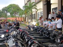 Polisi Tangkap 4 Orang Jaringan Curanmor di Batam, 36 Motor Disita