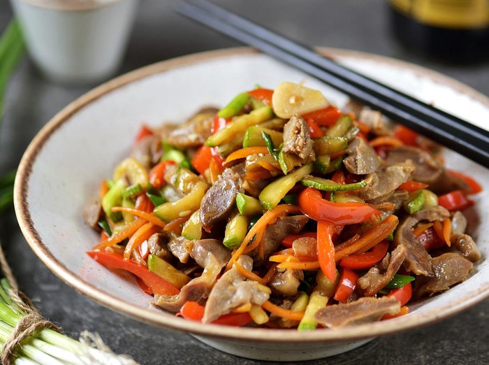 Resep Tumis Ampela dan Sayuran