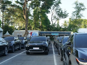 Ratusan Mobil Listrik Toyota Kawal World Water Forum di Bali
