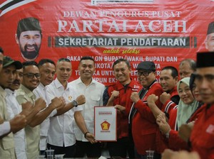 Wakil Ketua DPRA Daftar Bacalon Bupati Abdya ke Partai Aceh