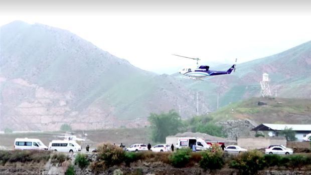 Wujud Helikopter yang Bawa Presiden Iran Sebelum Terjatuh