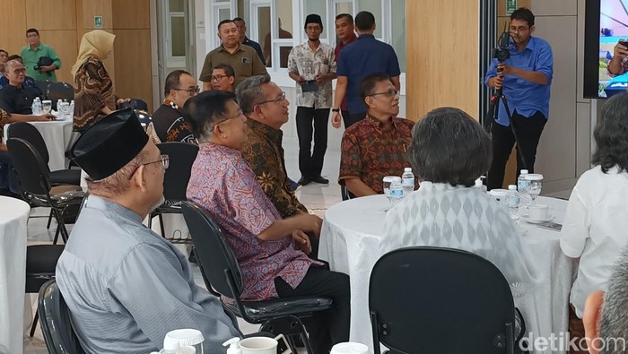Acara Doa dan Kenangan Sahabat untuk almarhum Salim Haji Said di Universitas Paramadina Cipayung. (Rachma Rachel/detikcom).
