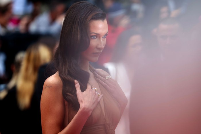 CANNES, FRANCE - MAY 20: Bella Hadid attends the 