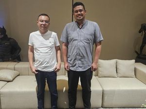 Bobby Nasution Jumpai Dasco di Jakarta Usai Jadi Kader Gerindra