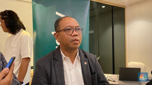 Dony Koesmandarin ditemui dalam Kaspersky NEXT Launch & Enterprise threat of Indonesia, di Jakarta, Selasa (21/5/2024). (CNBC Indonesia/Novina Putri Bestari)