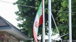 Duka Wafatnya Ebrahim Raisi, Karangan Bunga Penuhi Kedubes Iran di Jakarta
