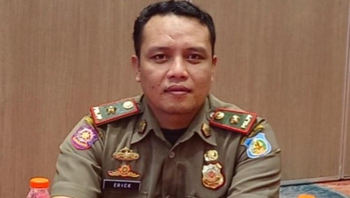 Kepala Bidang Penegakan Perda Satpol PP, Damkar, dan Penyelamatan Selayar, Eriek Gunawan.