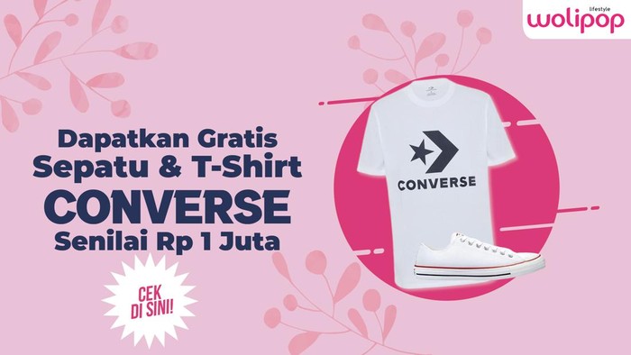 Giveaway Converse Wolipop Senilai Rp 1 Juta