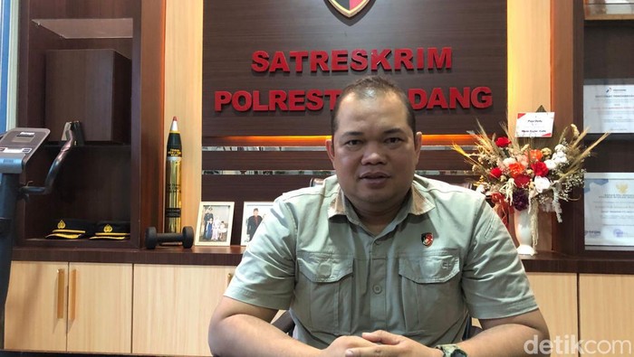 Kasat Reskrim Polresta Padang, Kompol Dedy Adriansyah Putra (M Afdal Afrianto/detikSumut)