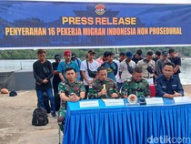 TNI AL Jelaskan Kronologi 16 PMI Ilegal Diduga Dibuang di Perairan Batam