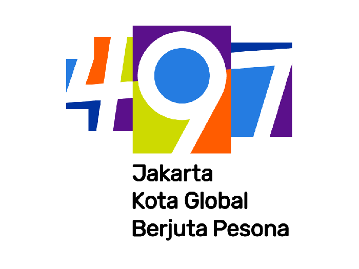 Logo HUT Ke-497 Kota Jakarta