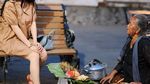 Nayunda Nabila Tampil Elegan Saat Makan di Restoran Mewah