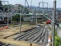 Penampakan Terkini Proyek Stasiun Ultimate Rangkasbitung