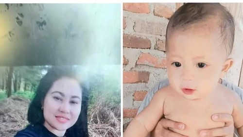 Tangkapan layar terduga pelaku penculik dan anak yang menjadi korban penculikan, di Kabupaten Bima, NTB, Senin (21/5/2024).