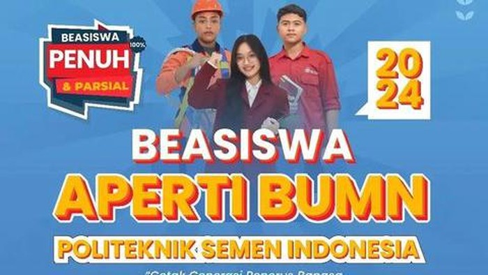 Pendaftaran beasiswa Aperti BUMN 2024.