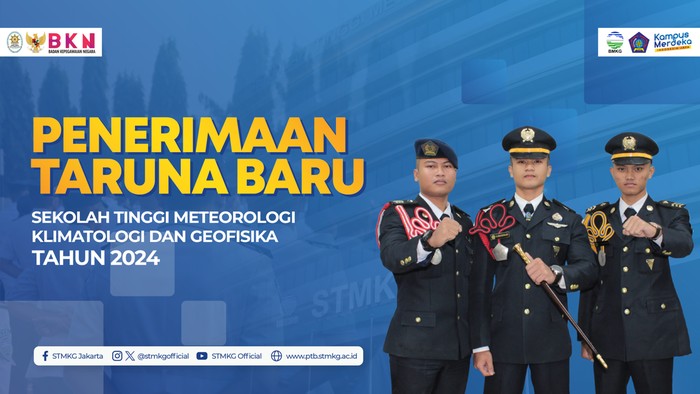 Pendaftaran sekolah kedinasan STMKG 2024.