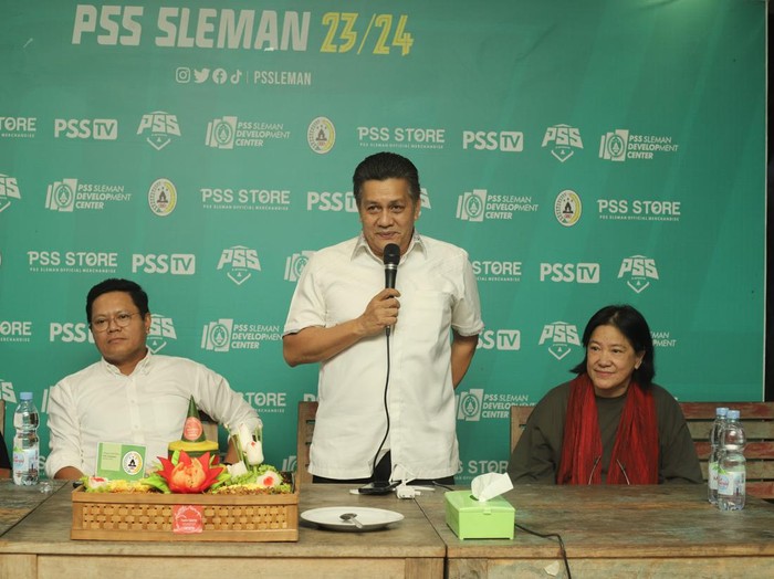 Perayaan HUT PSS Sleman ke-48 di Omah PSS, Senin (20/5/2024).