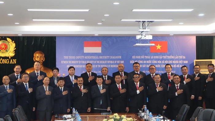 Pertemuan delegasi Polri dan otoritas Vietnam di Hanoi