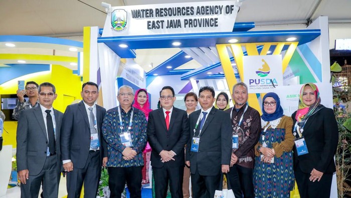 PJ Gubernur Jatim Adhy Karyono saat menghadiri WWF di Bali.