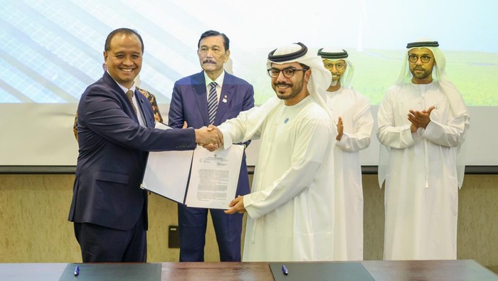 Raksasa energi bersih Uni Emirat Arab (UEA) yakni Abu Dhabi Future Energy PJSC atau Masdar akan melakukan studi kelayakan (feasibility study/fs).