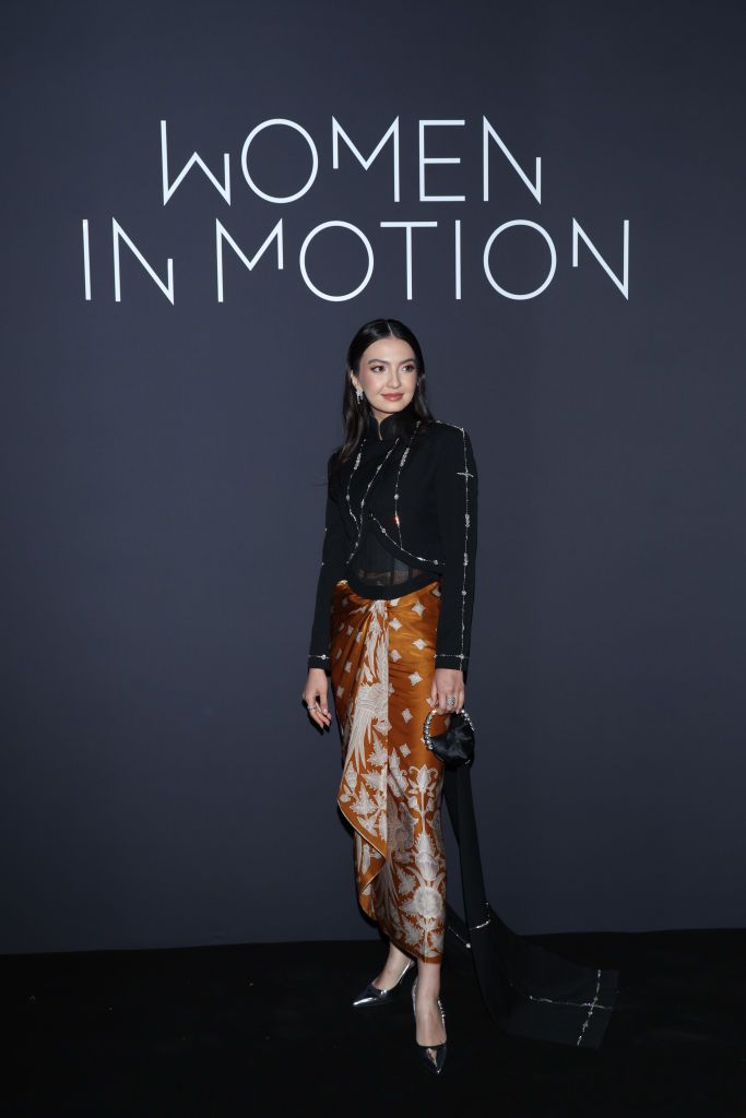 CANNES, FRANCE - MAY 19:  Raline Shah attends Kering And Cannes Film Festival Official Dinner on May 19, 2024 in Cannes, France. (Photo by Vittorio Zunino Celotto/Getty Images for Kering)