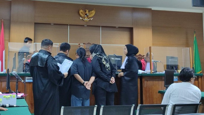 Sidang kasus pembobolan Bank Himbara di Pengadilan Tipikor Serang, Selasa (21/5/2024).