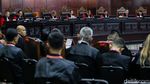 Suasana Sidang MK Putuskan 207 Perkara Dismissal Sengketa Pileg Suasana Sidang MK Putuskan 207 Perkara Dismissal Sengketa Pileg