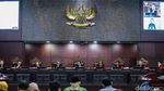 Suasana Sidang MK Putuskan 207 Perkara Dismissal Sengketa Pileg