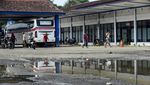 Terminal Mandala di Rangkasbitung Lebak Rusak Parah