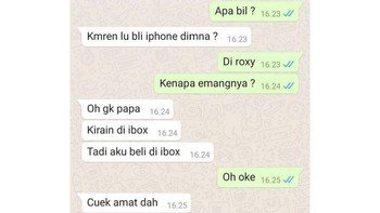 Kamu pakai iPhone berapa? Foto: Instagram/awreceh.id